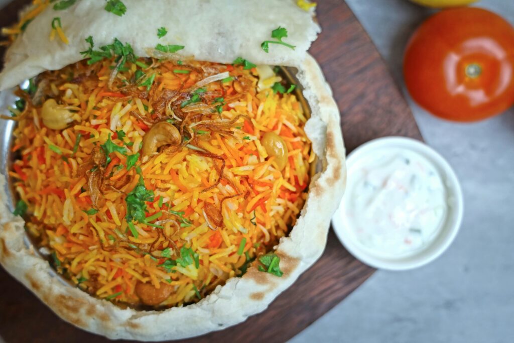 Biryani with Raita